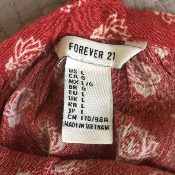 Forever 21 summer Top - Picture 3 of 3